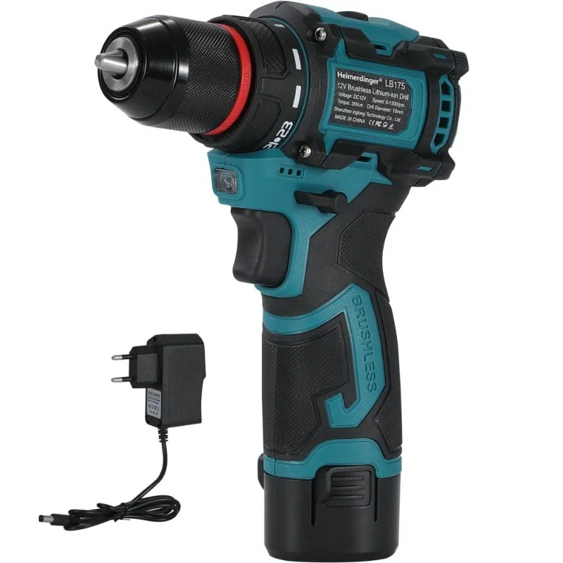 

Heimerdinger Бесщеточная аккумуляторная дрель 12В