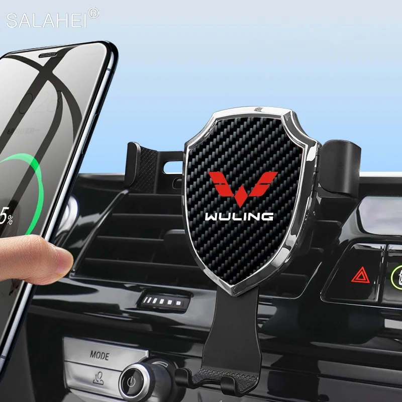 

Gravity Car Phone Holder For Wuling Hongguang Plus S S1 S3 730 Car Air Vent Mount Phone Holder Stand Accessories Car Styling