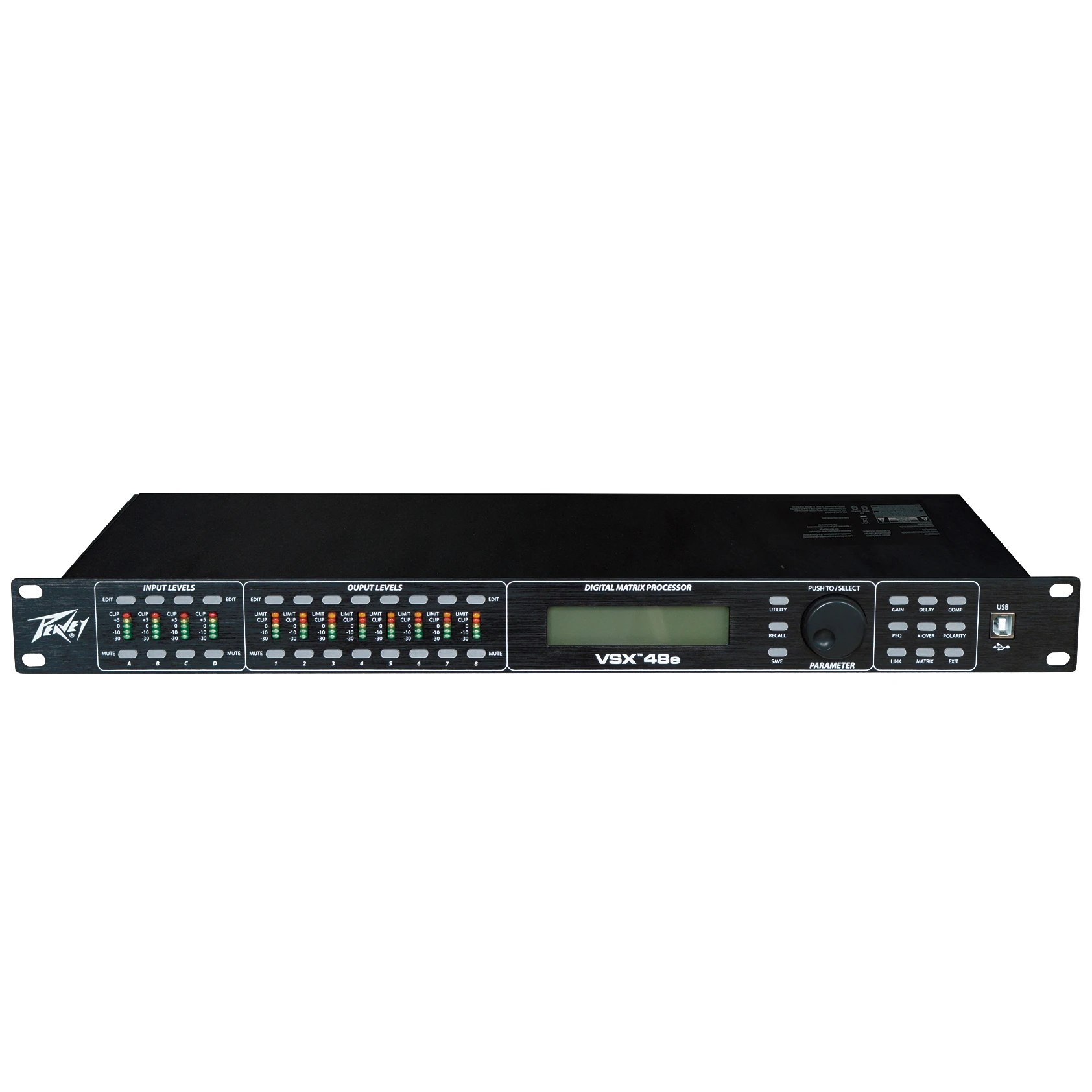 Фото Процессор Цифровой аудиопроцессор Peavey Vsx48e Полная профессиональная звуковая система №1