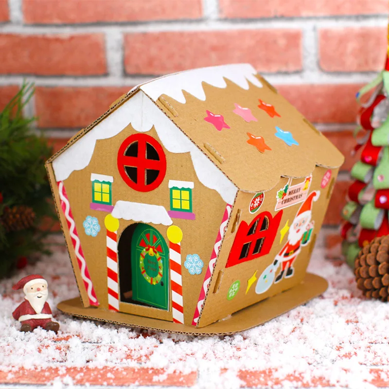 NEW christmas decoration house crafts card arts diy toys Puzzle kids educational for children's girl/boy gift | Игрушки и хобби