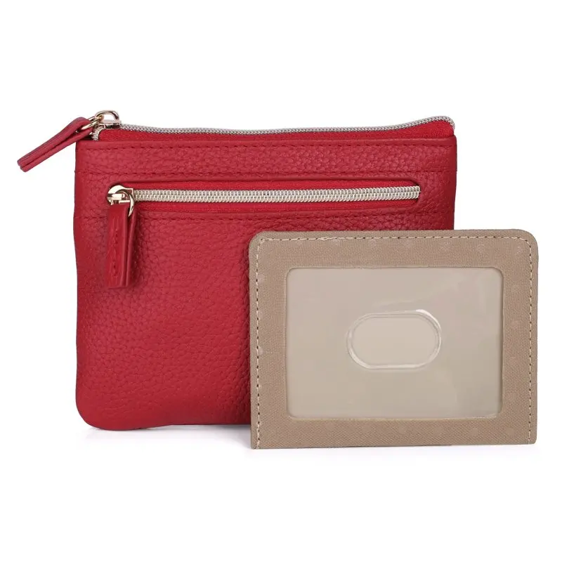 

Women's Pik-Me-Up Large ID Coin Card Case , Red