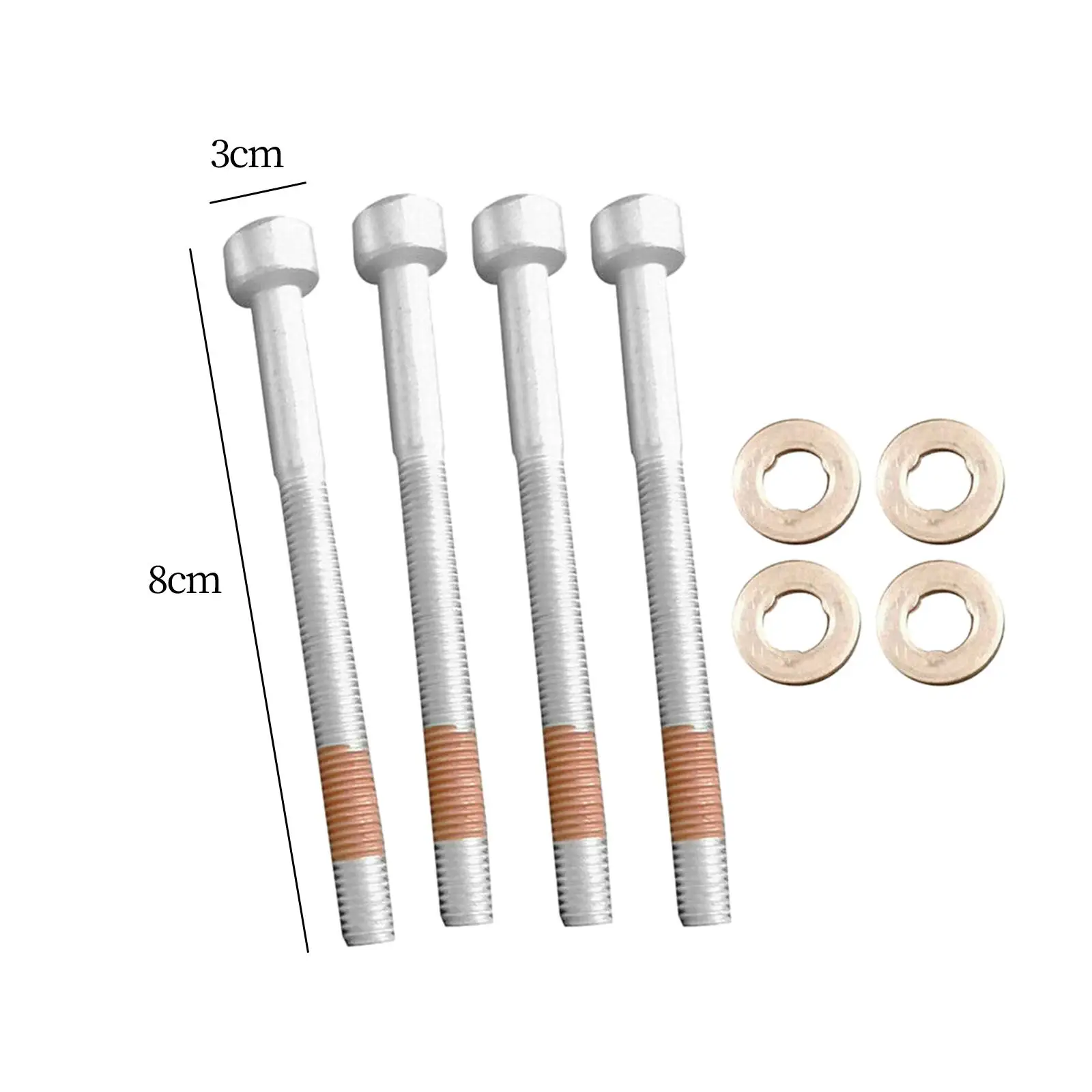 Комплект уплотнений для шнековых болтов и шайб A0039904012 Mercedes-benz vito 4 шт.