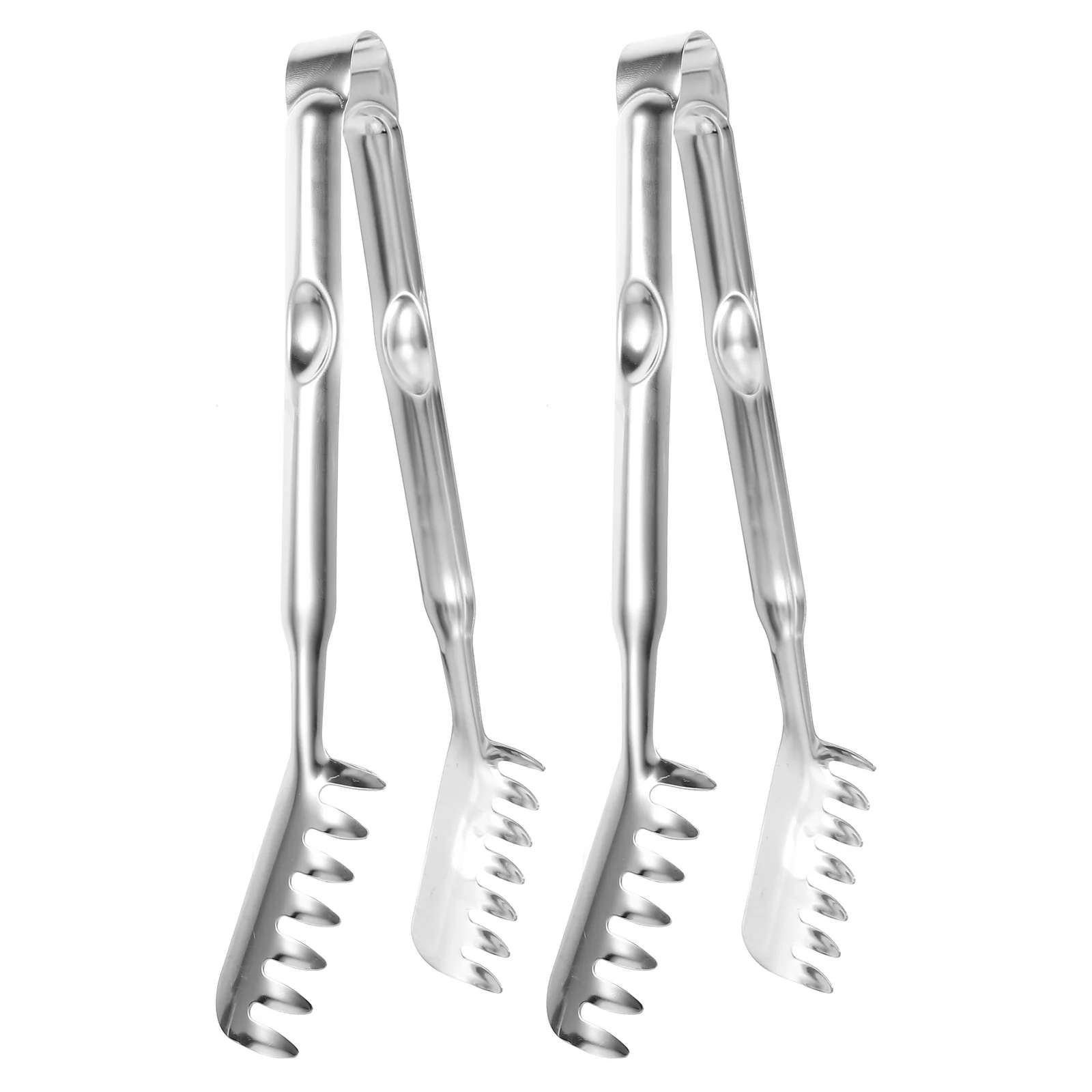 

Tongs Buffet Kitchen Pasta Steel Stainless Clamp Tong Cooking Spaghetti Clips Bread Barbecue Non Cake Bbq Ice Frying Tools