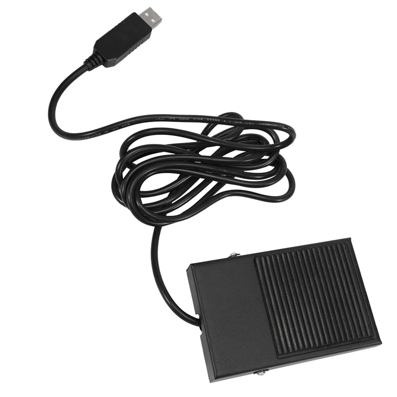 Ножной переключатель с USB Металлический ножной клавиатура педаль для HID ПК