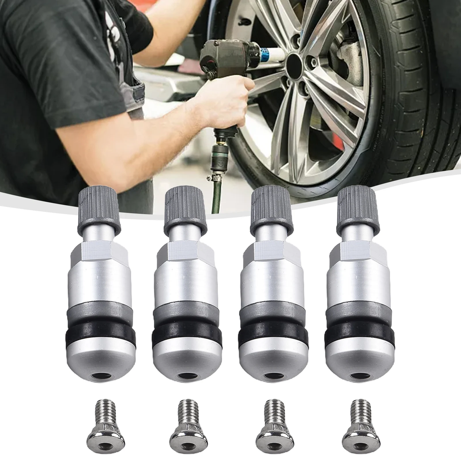 Комплект из 4 шт. пригодный для BMW 5 серии TPMS датчик давления в шинах ремонт штока