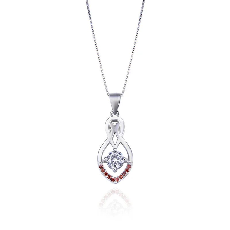 

New Arrival S925 Silver Collar Necklace Korean Fashion Chain Jewelry CHE584