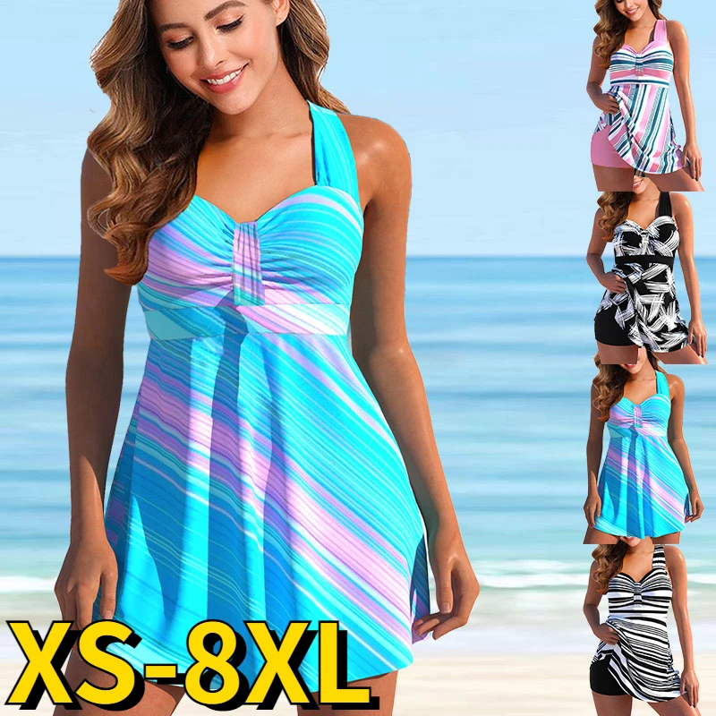 

2023 Women Swimwear Sexy Bikini Set Female Oversize Swimsuit Tankini Bathing Suit Monokini New Design Printing Beachwear XS-8XL