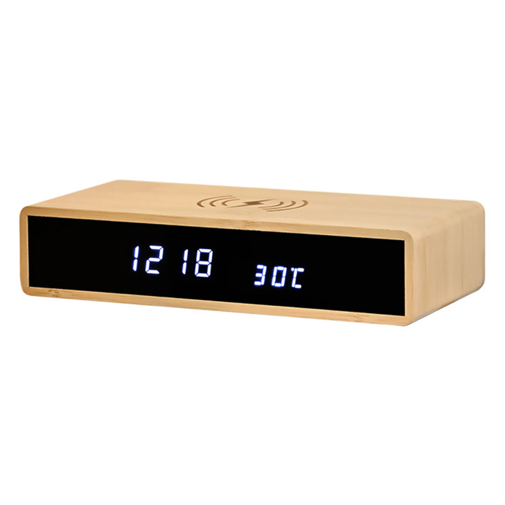 Desktop Mute Sleepy Alarm Clock Led Mirror Clock