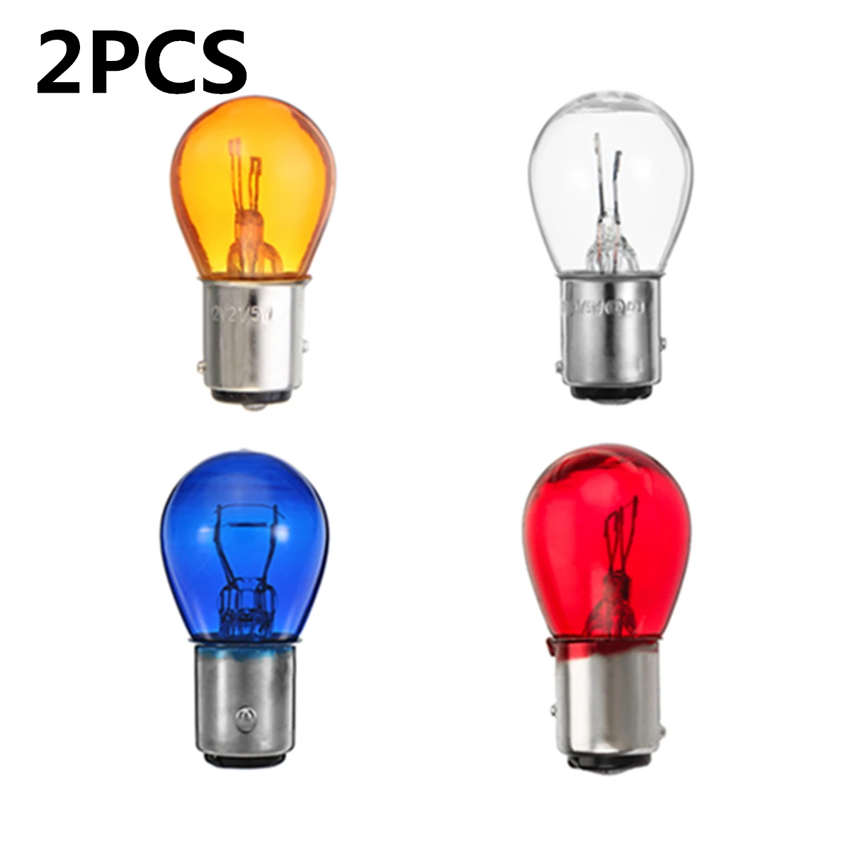 

2pcs S8 1157 BAY15D Car Fog Lights DRL Turn Signal Lamp Brake Tail Light Bulb Halogen