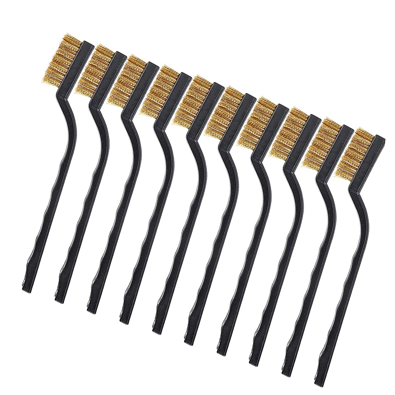Модная проволочная щетка 20 шт. металлическая для очистки шлака и ржавчины