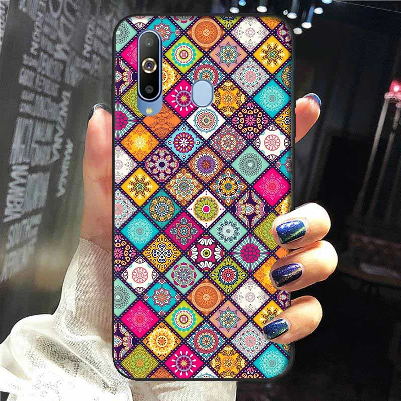 Indian Pattern Mandala For Samsung Galaxy A9 Pro 2019 Case Soft TPU Back Cover For Samsung A9Pro 2019 A 9 Pro Phone Cases A8S images - 6