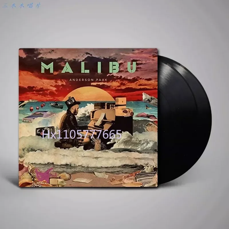 Фото Андерсон. Клей для виниловых пластинок Paak Malibu Vinyl 2LP, юбилейное издание к 10-летию, цветной клей для виниловых пластинок №1