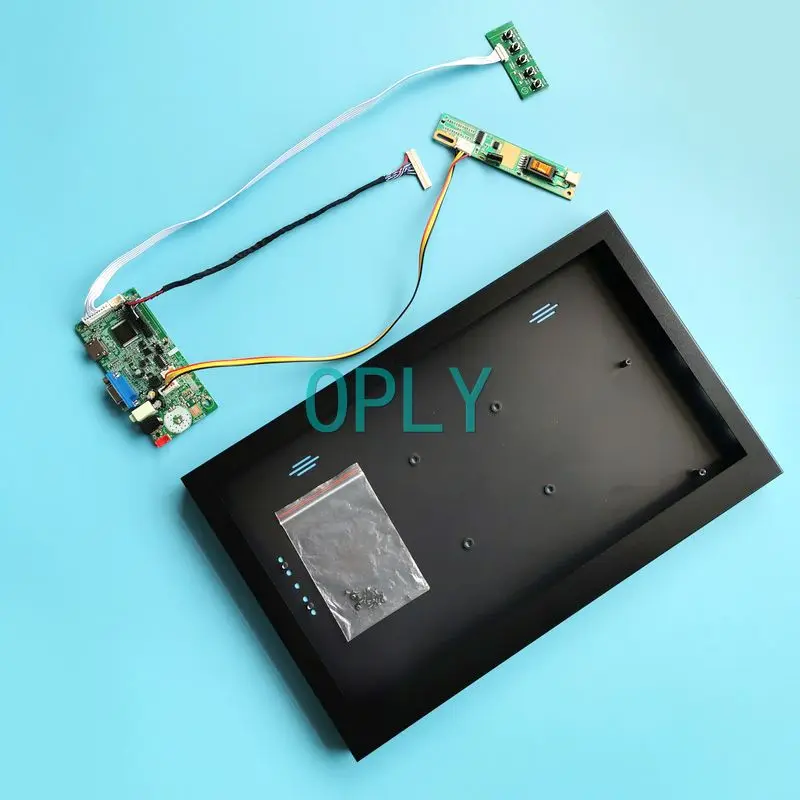 

Fit TD141TGCD1 LTD141EACV TD141TGCD2 LTD141EA0D 14.1" LCD Monitor Metal Case+58C Controller Board 1024*768 30-Pin LVDS 1CCFL Kit