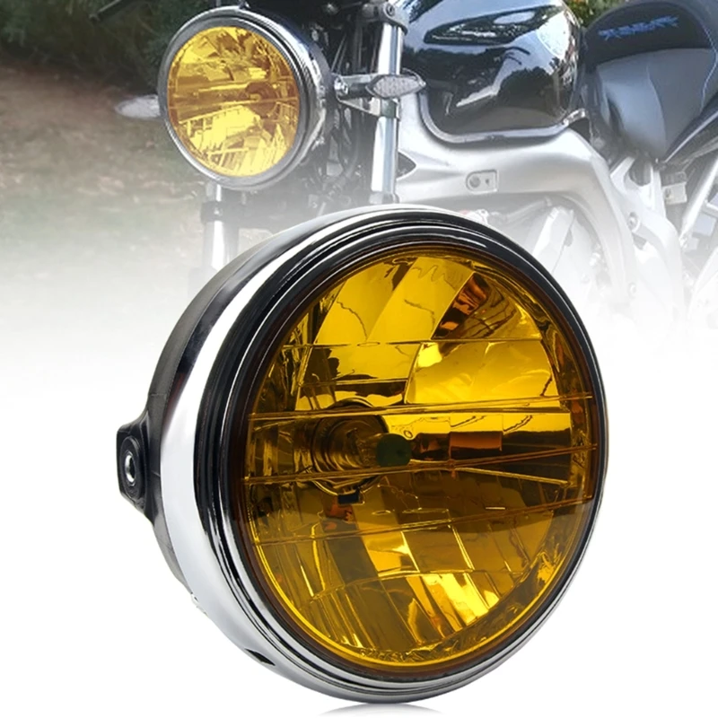 

Motorcycle Headlamp Replacement Motorcycle Round Headlight Modified Accessories R2LC