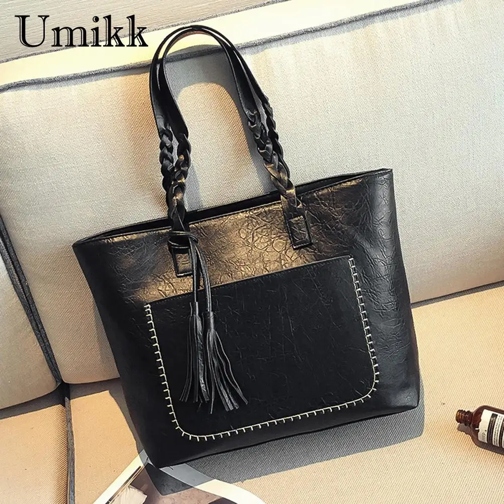 

Fashion Backpack for Women Simple Tassel Shoulder Bag Retro Denim Canvas Daypack Students Tote Bags for Girls Gifts