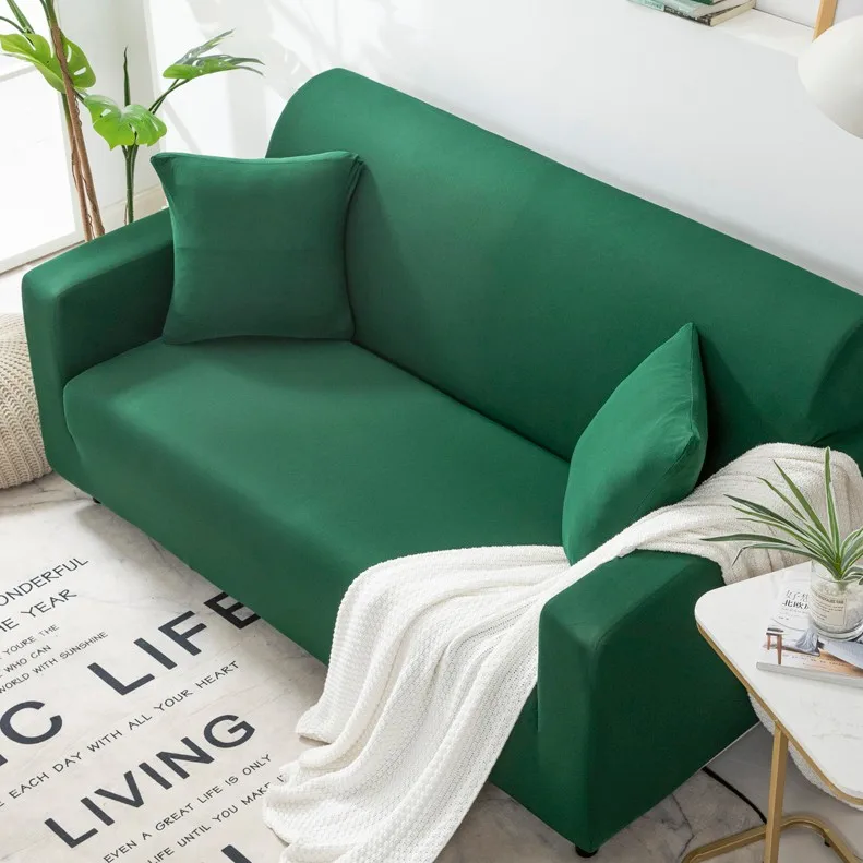 

Elastic sofa cover, full coverage, gray, 2023, all-season universal_AN2652
