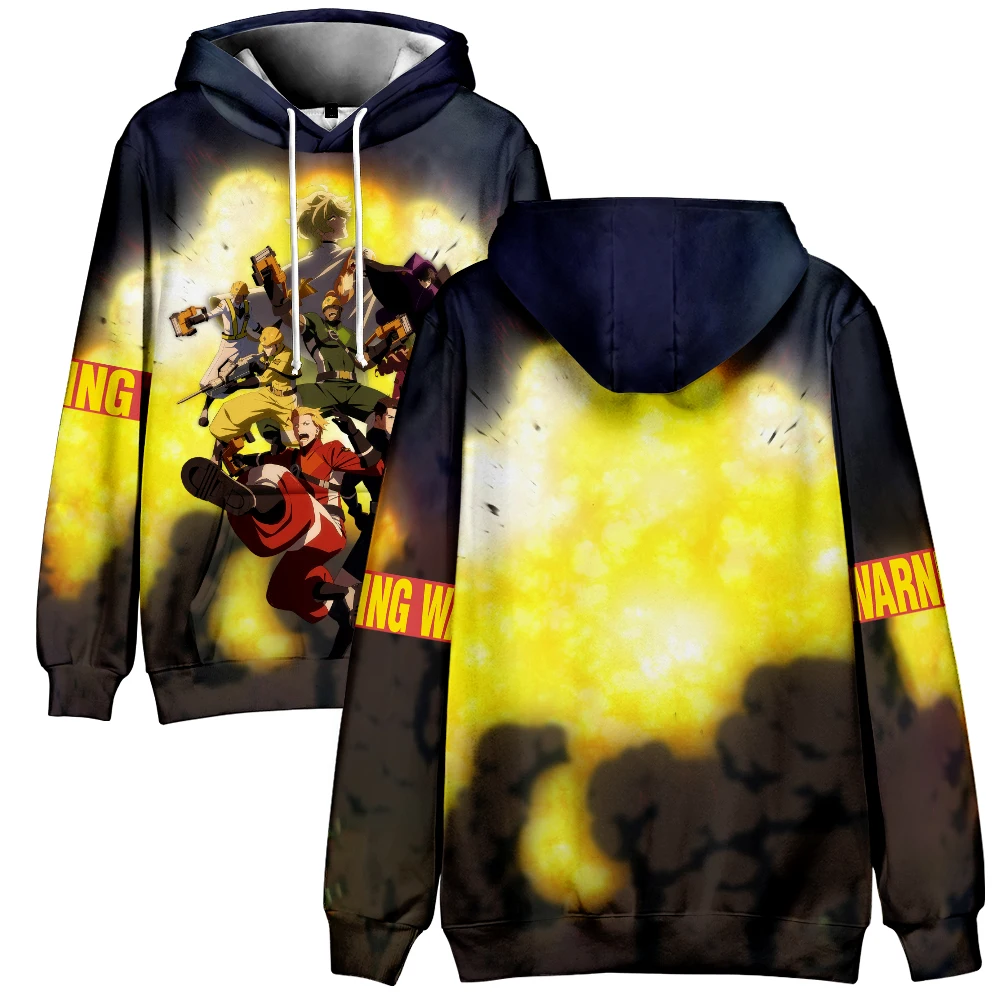 

Новинка 2023, толстовка с длинным рукавом для мужчин и женщин с принтом манга, с рисунком аниме, толстовка с капюшоном, уличная одежда в стиле Харадзюку, одежда с 3D рисунком