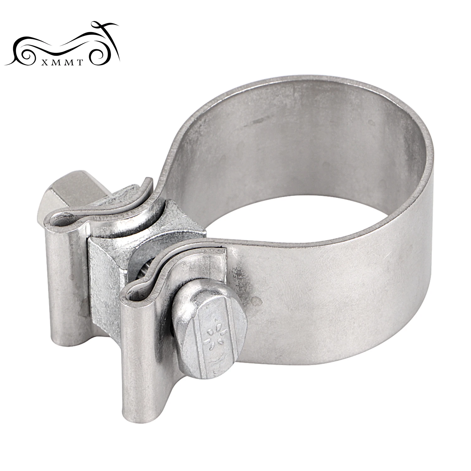 Выхлопной зажим из нержавеющей стали для мотоцикла 1 75 дюйма подходит Harley Touring