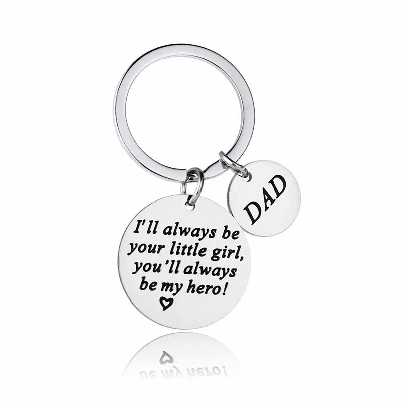 Папа брелок Father's Day Подарки-Подарки для папы от дочки на день рождения или