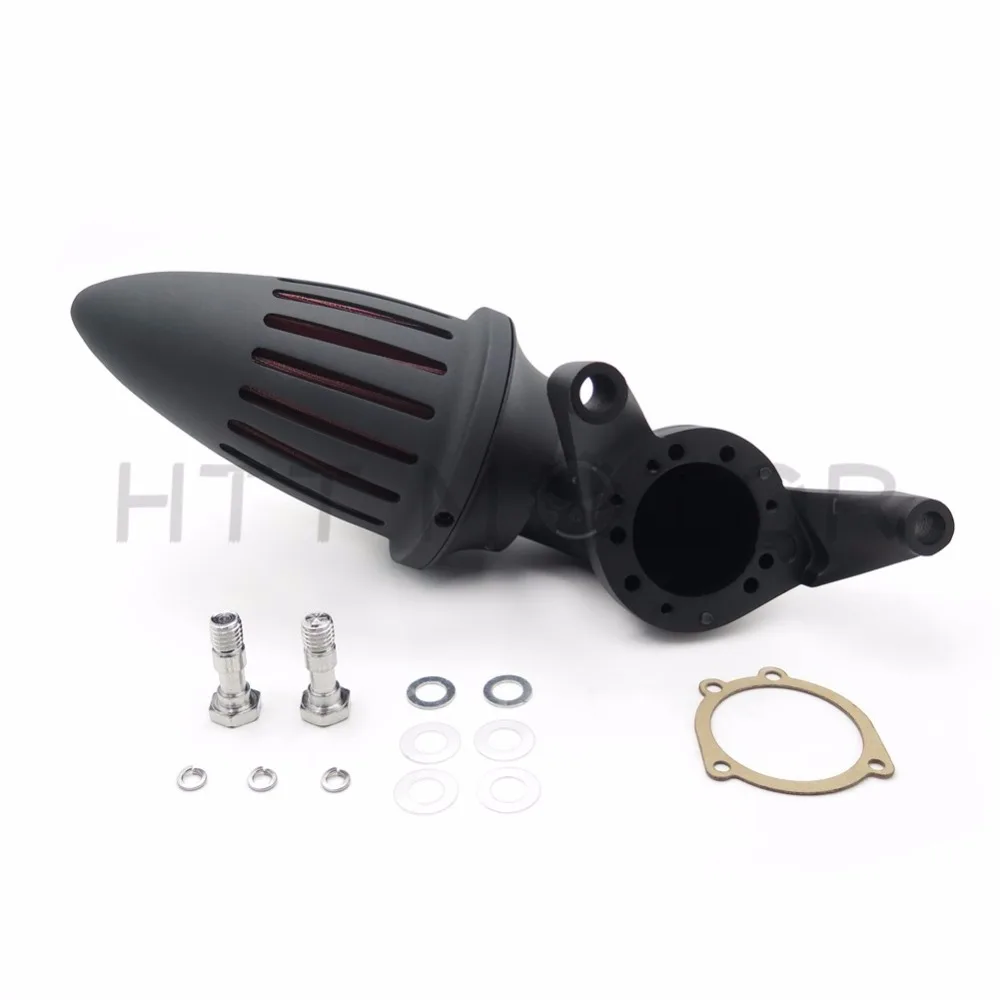 Комплект воздухоочистителей Bullet для карбюратора Harley Davidson Cv Delphi V-Twin Black Aftermarket