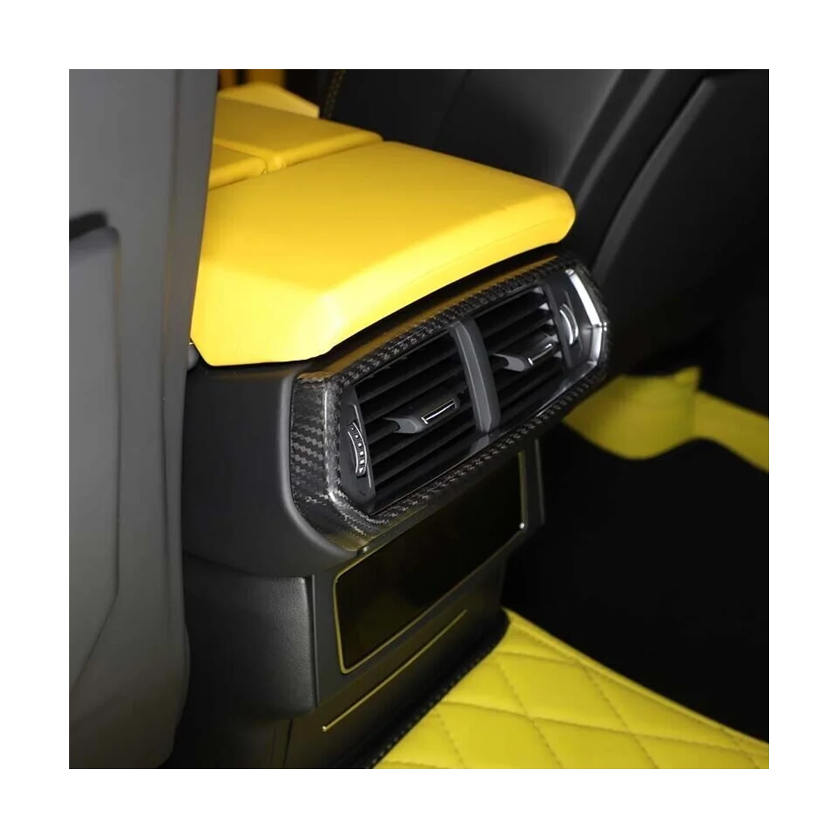 Задняя панель из углеродного волокна для выпускного отверстия кондиционера