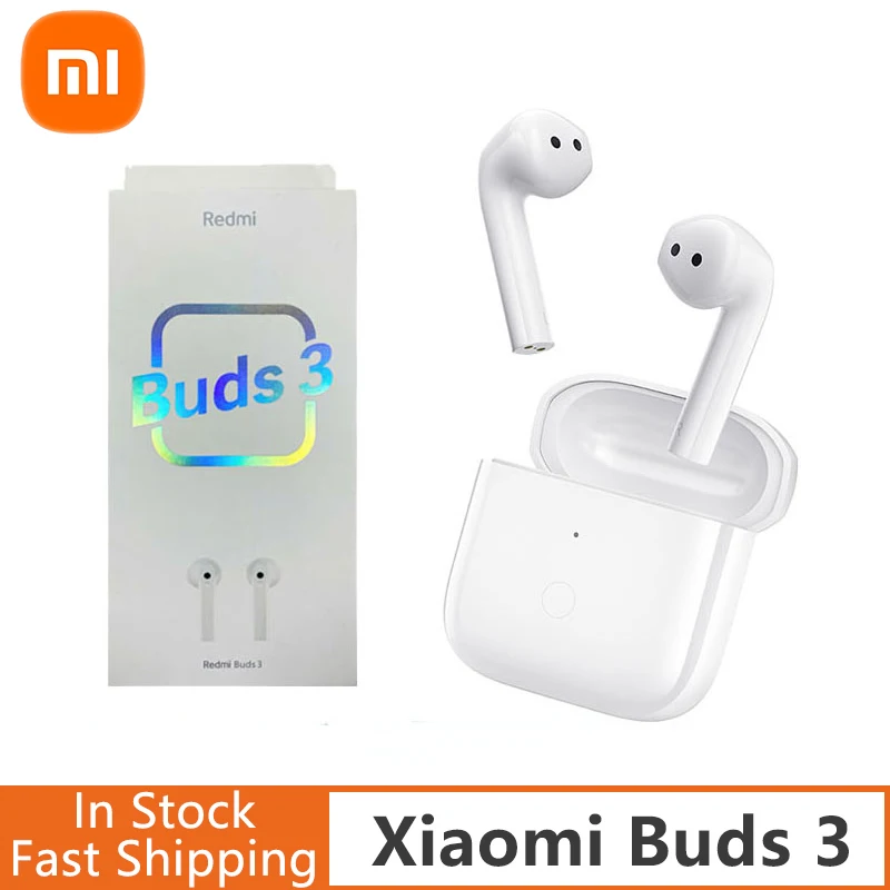 

2022 Newest Xiaomi Buds 3 TWS Bluetooth Earphones Mi Buds 3 True Wireless Game Earphone With Mic Earbuds 3 for Xiaomi 12 Pro