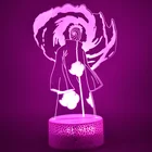 Акриловый ночник в стиле аниме Uchiha Obito Tobi, фигурка, 3D светодиодный ночсветильник для ребенка, Hoom, спальни, настольное украшение, рождественские подарки