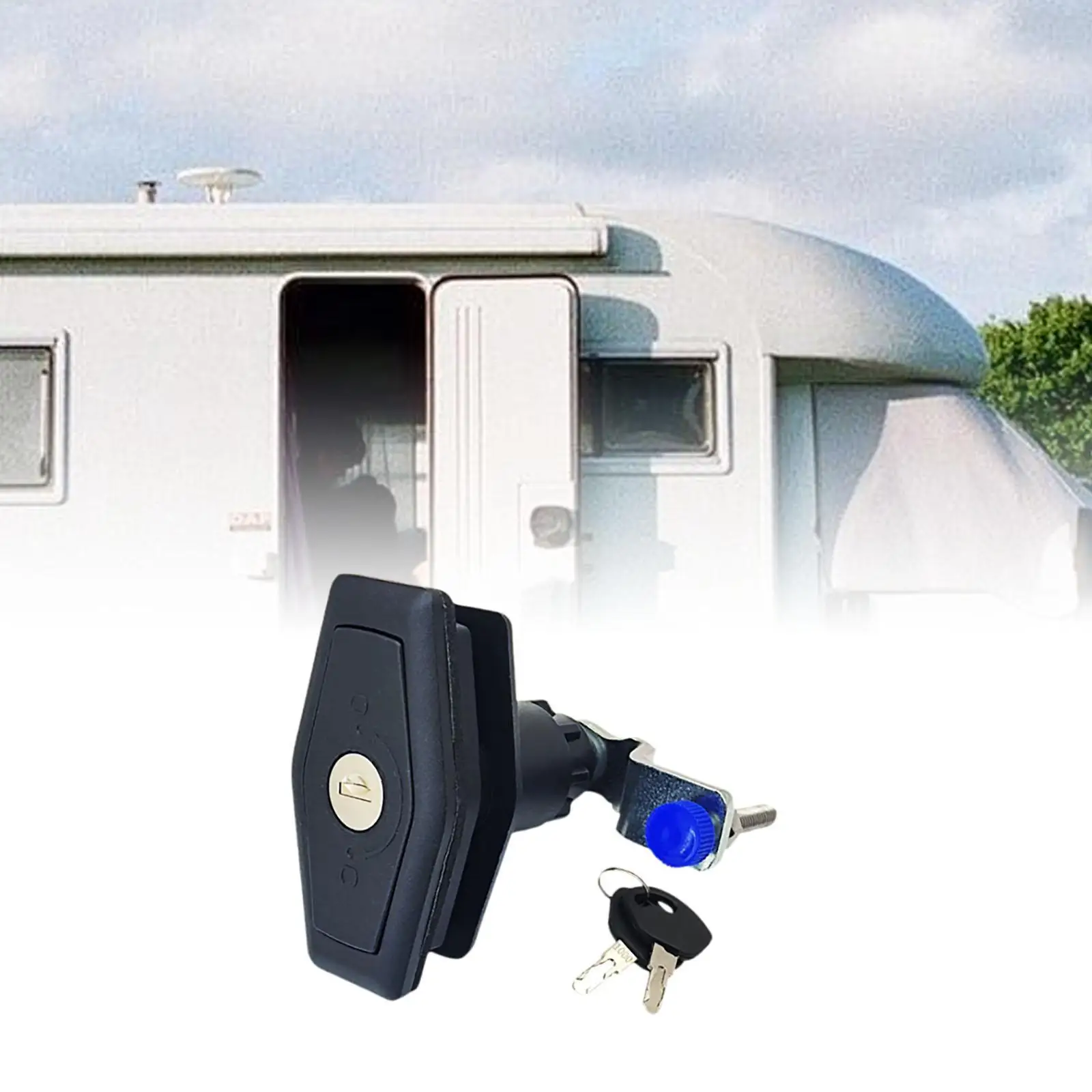 Универсальный замок компрессии RV отсека с 2 ключами почтового ящика