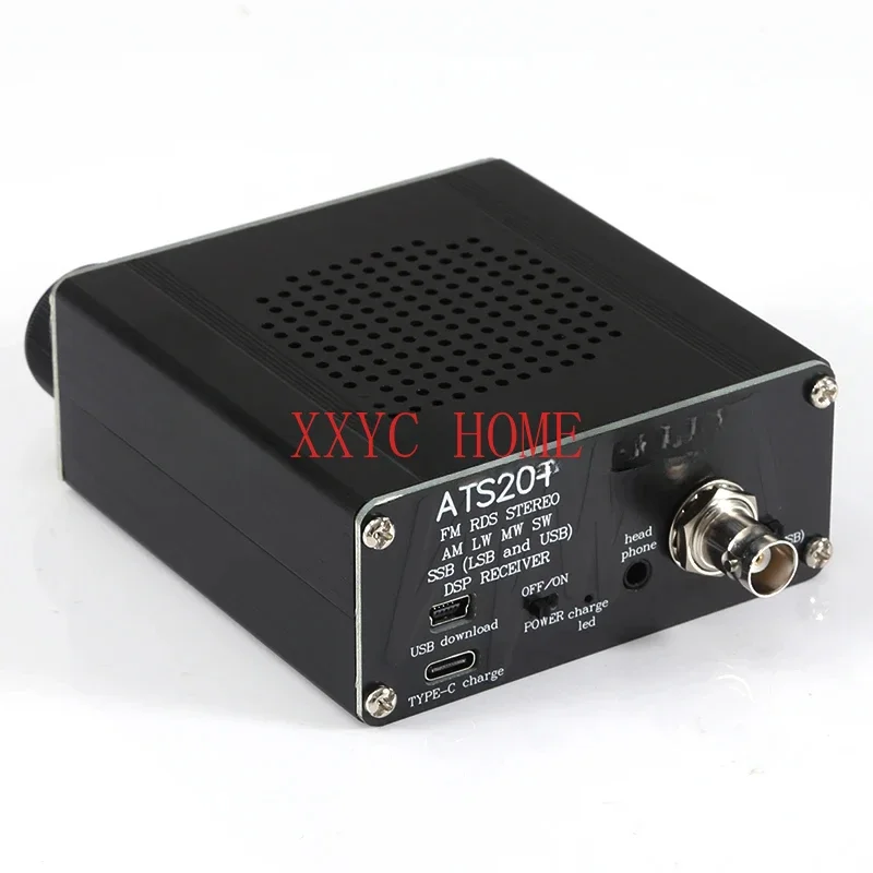 Новинка флейф + Plus ATS20 V2 SI4732 FM AM (MW &amp SW) SSB (LSB и USB) с батареей антенной динамиком