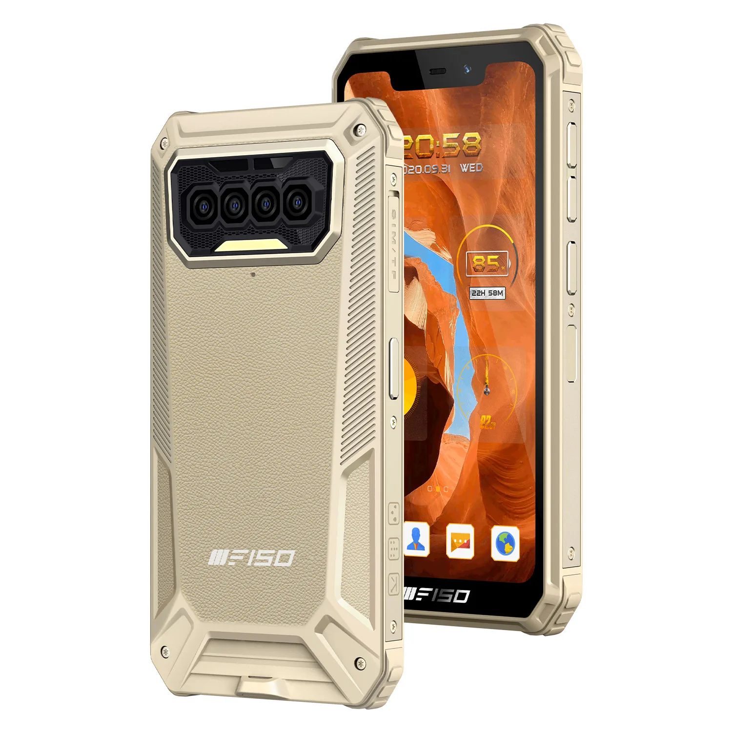 

Low Price OUKITEL F150 B2021 IP68 SmartPhone 6GB+64GB 8000mAh Octa Core cell phone NFC support rugged Mobile Phones
