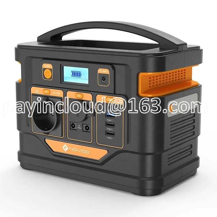 

Портативная электростанция 500 Вт с солнечной батареей 1,7 Вт