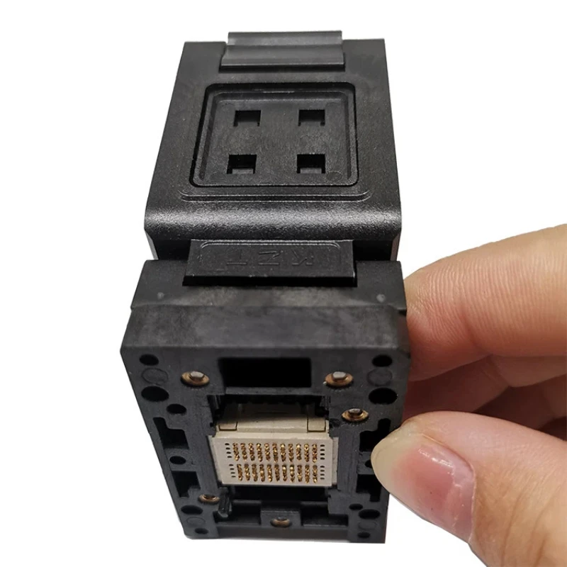 Фото Тестовое гнездо BGA152 Flip Probe для чипов BGA132, тестовое гнездо для SSD Nand-Flash №2