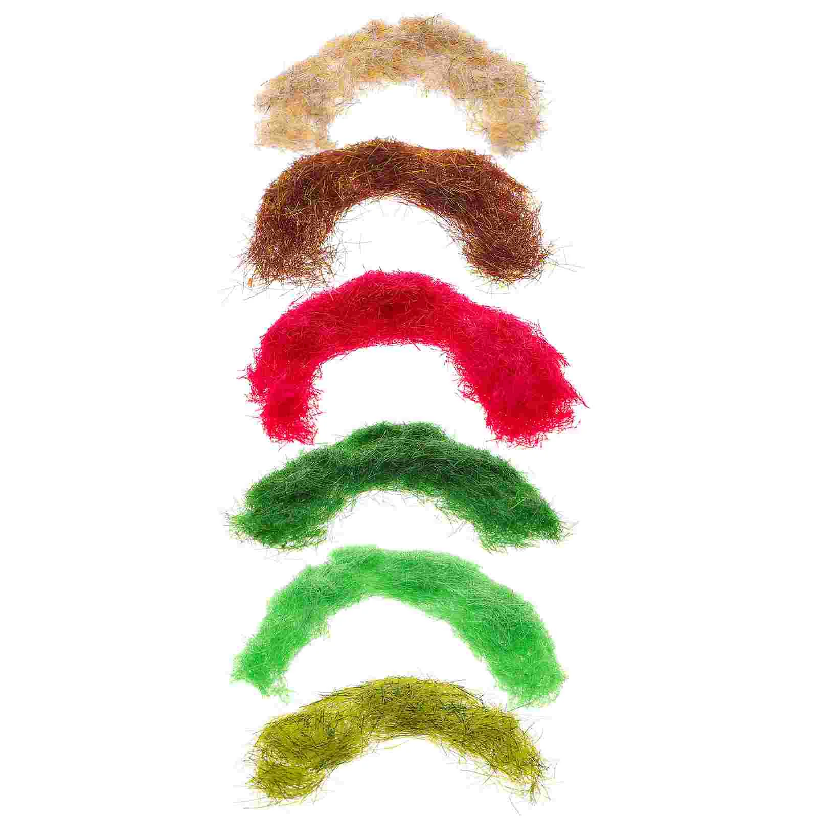 

6 Bags Scene Layout Decor Diorama Accessory Hand Decor DIY Landscape Ornament Basing Materials Miniatures Artificial Plants