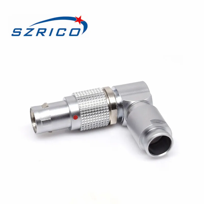 

Factory Direct Rotatable FSG 1B Right Angle Male Connector For Camera Power Cord