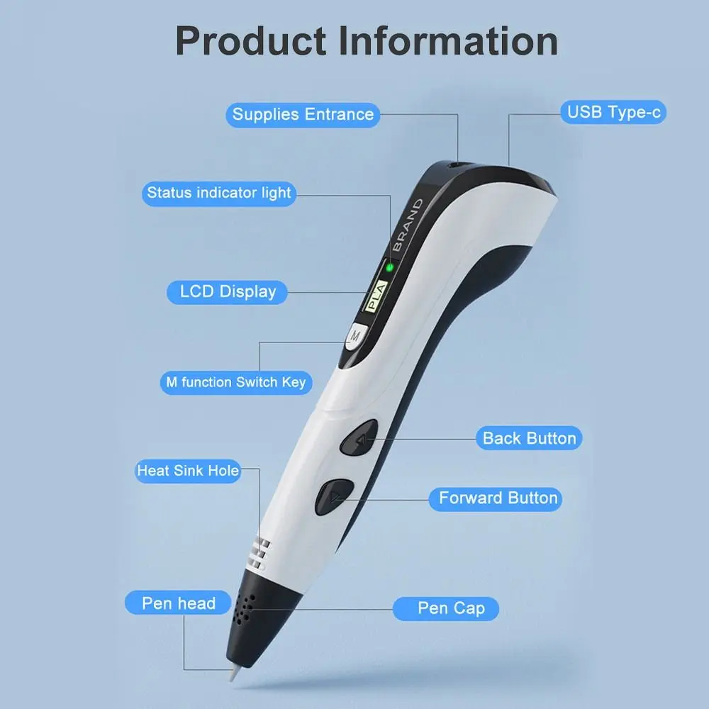 Ручка для 3d-печати