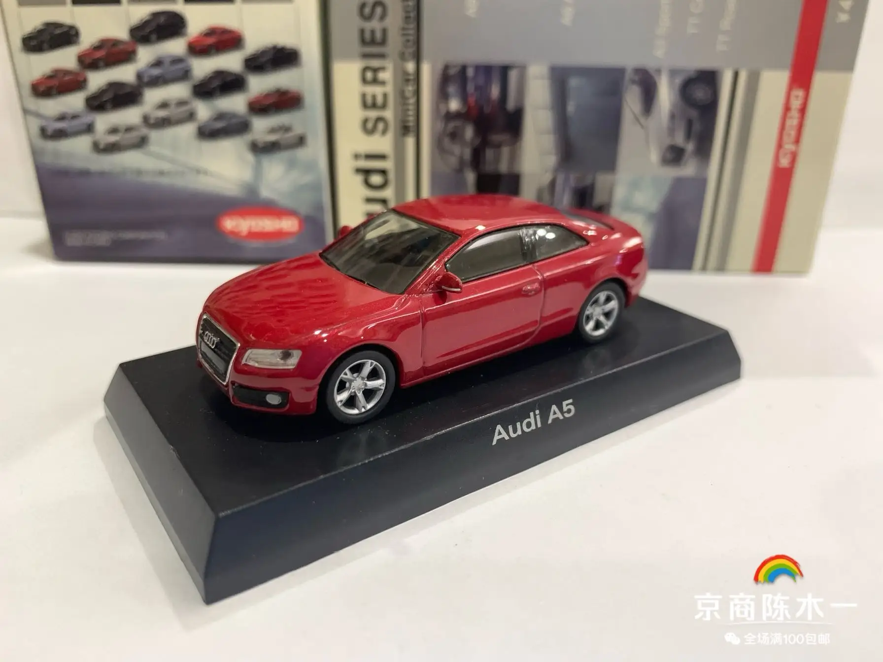

Коллекция Kyosho 1/64 Audi A5, металлические Литые модели автомобилей, игрушки