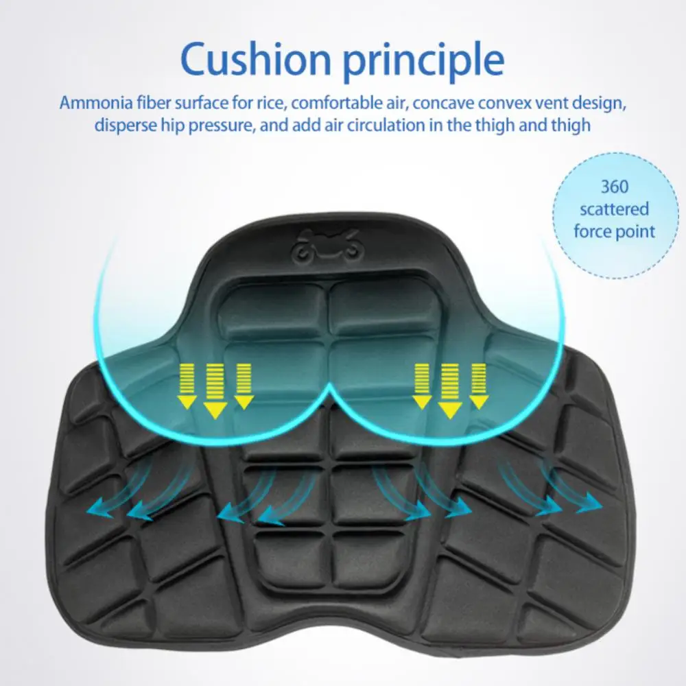 

Чехол на сиденье, амортизатор для мотоцикла, с защитой для ног