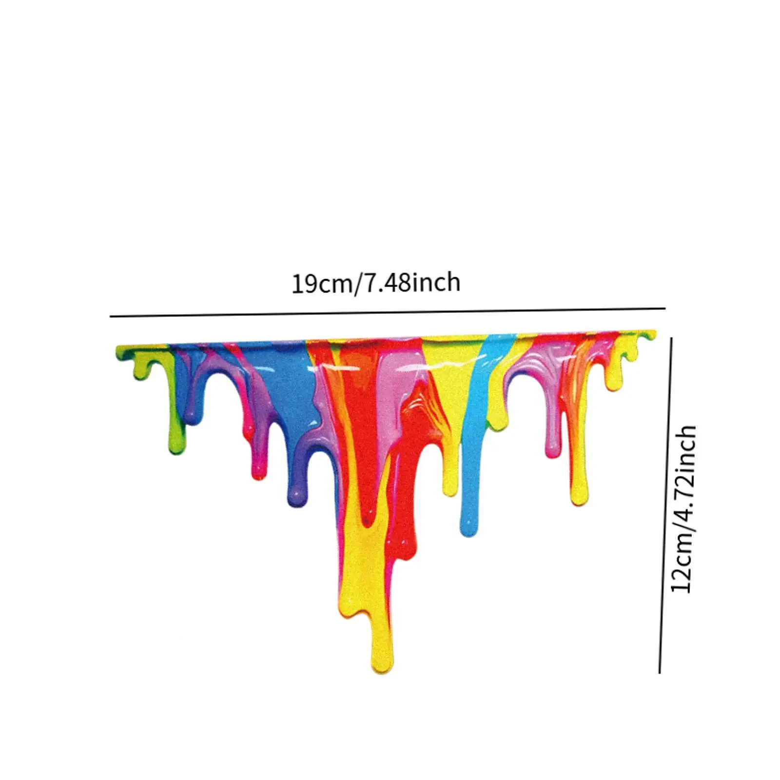 Автомобильная наклейка самоклеящаяся с царапинами для окна мотоцикла задней