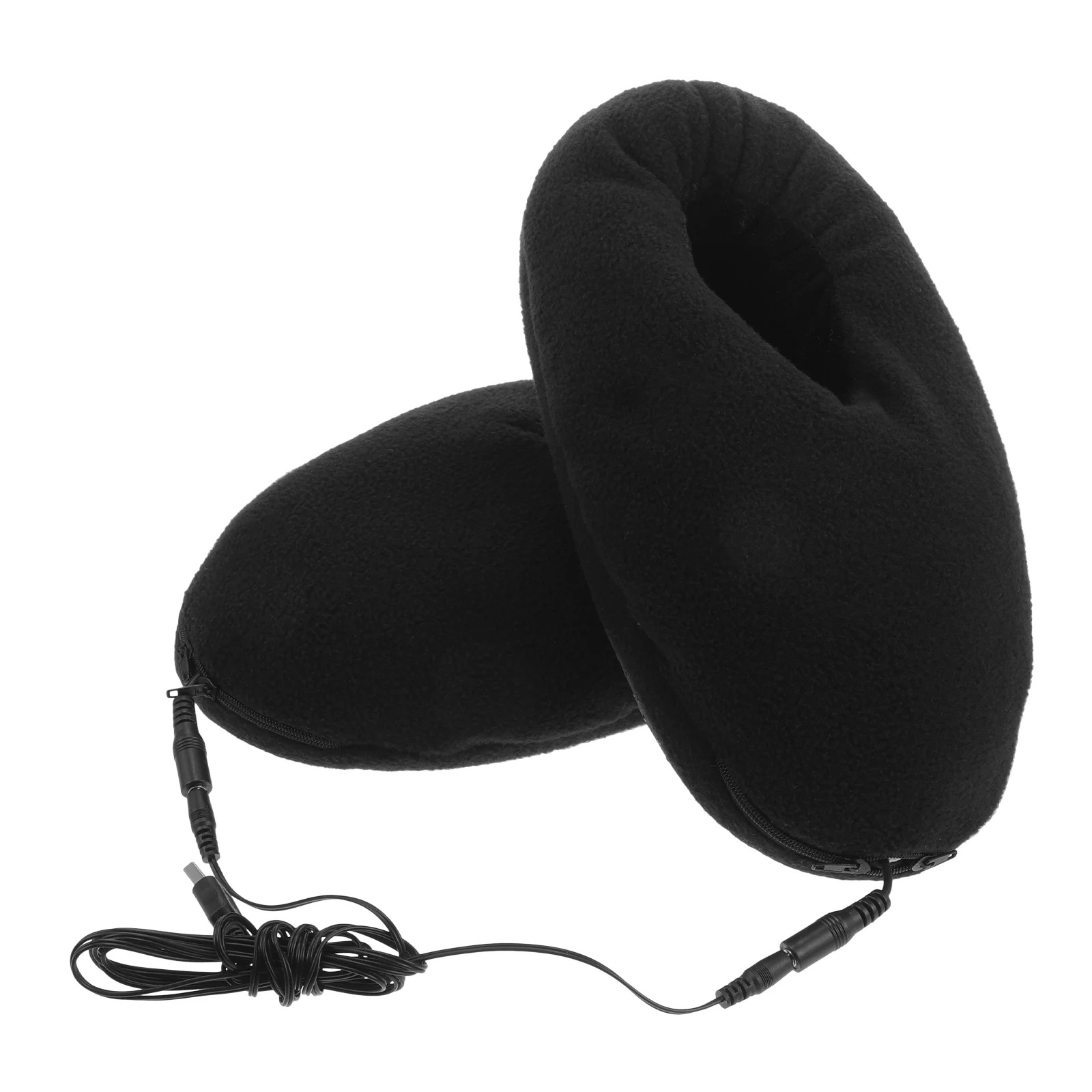

1 Pair of Indoor Foot Warmer USB Electric Shoes Electric Heating Foot Shoes Slippers