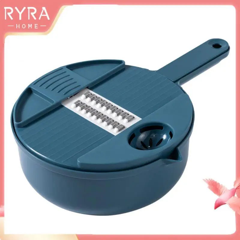 

Измельчитель для салата, многофункциональная круглая овощерезка из нержавеющей стали 430 с контейнером