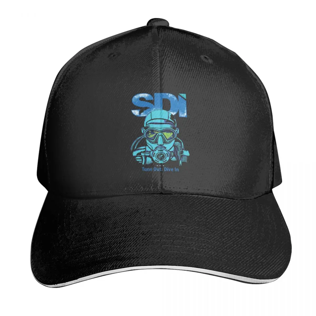 

Scuba Diving International Casquette, Polyester Cap Cap Personalized Practical Curved Brim