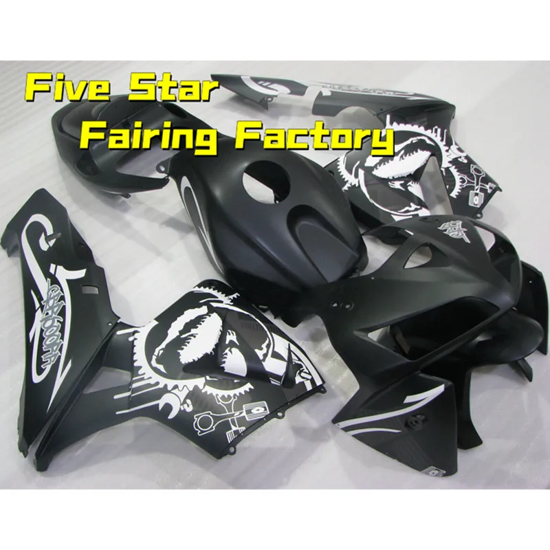 

Motorcycle Fairing Kit For Honda CBR 600 RR 2005 2006 Bodywork CBR600RR 05 06 Injection 600RR F5 Matte Black White Mechanical