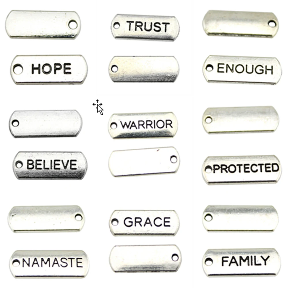 

Trust Charms Jewelry DIY Pendant Charms For Bracelet Making