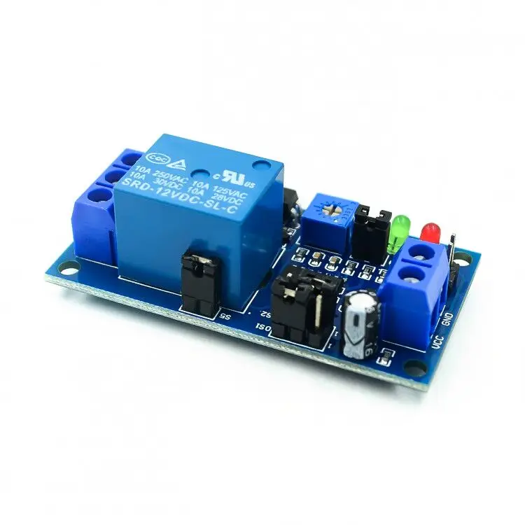 Высококачественное реле задержки, модуль переключателя задержки включениязадержки выключения с таймером постоянного тока 12 В (art.: 3920ce90cbc72) - 3920ce90cbc72