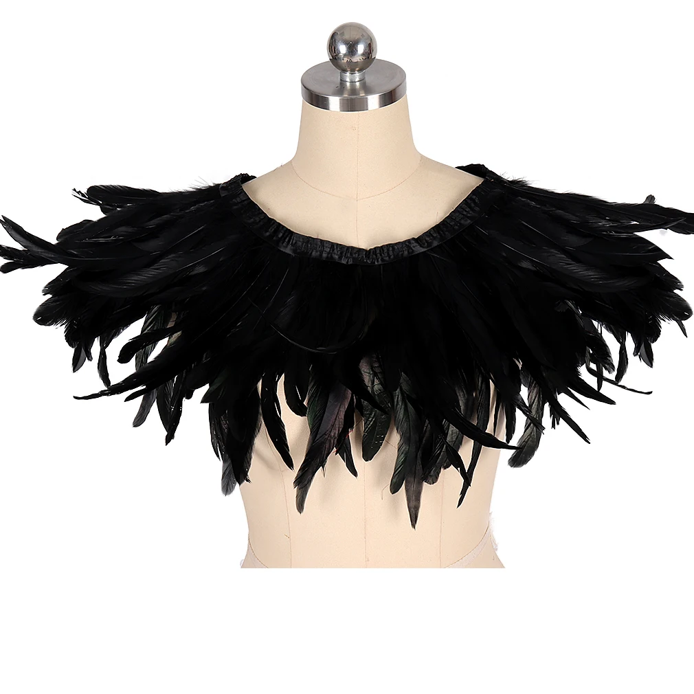 

Модная женская короткая юбка с перьями, сексуальное Клубное платье в готическом стиле для девушек, одежда для клуба, карнавала, косплея, выпускного вечера