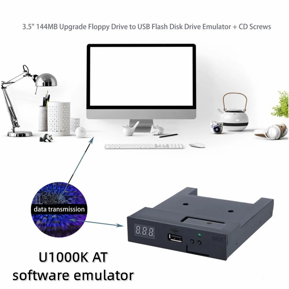 Эмулятор флоппи-накопителя, электронная клавиатура, высокая степень интеграции, легкая установка, U-диск U1000K AT, симулятор эмуляции чипа, Прямая поставка