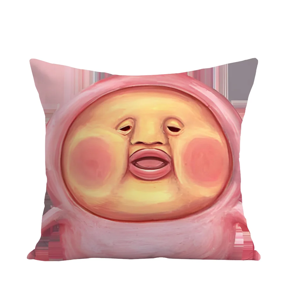 Наволочка K-Kobito Zukan персиковая