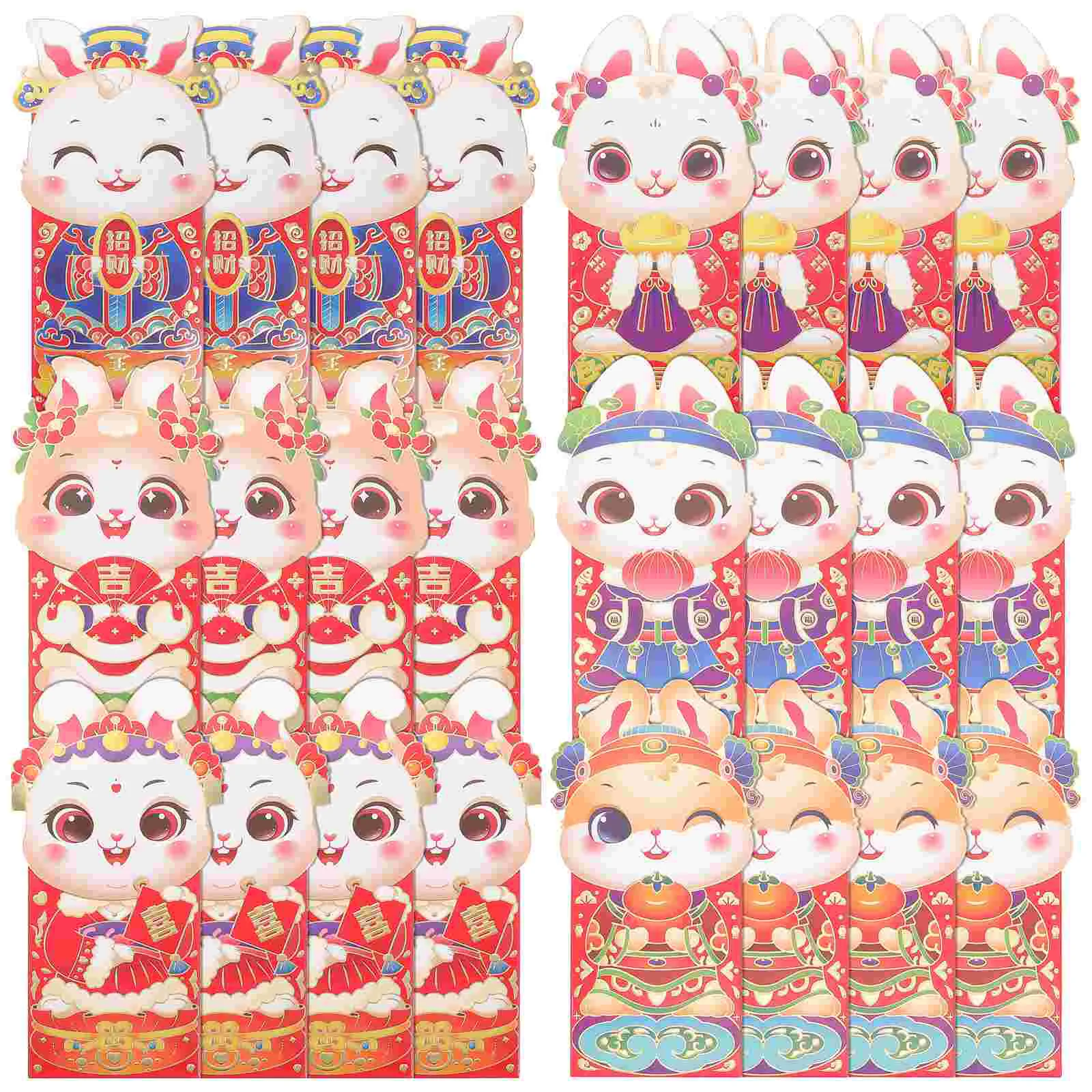 

Red Envelopes Money Rabbit Packets Year New Lucky Zodiac Festival Packet Chinese Spring Giftpaper Hongbaotraditional Bunny