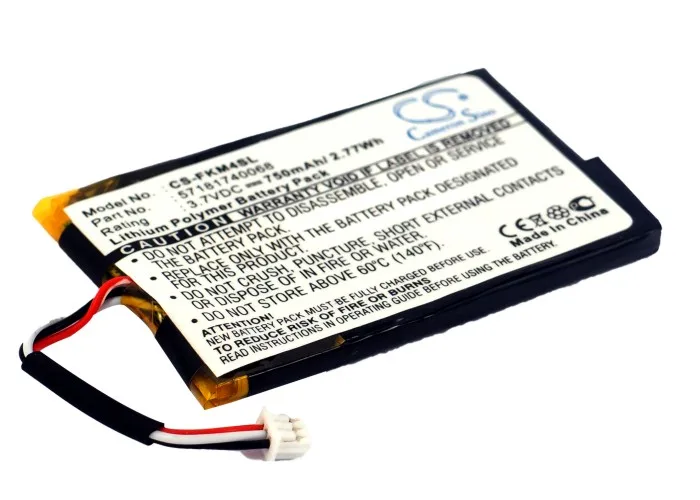 

Аккумулятор CS 750 мАч для FALK M2, M4, M6, M8 57181740068