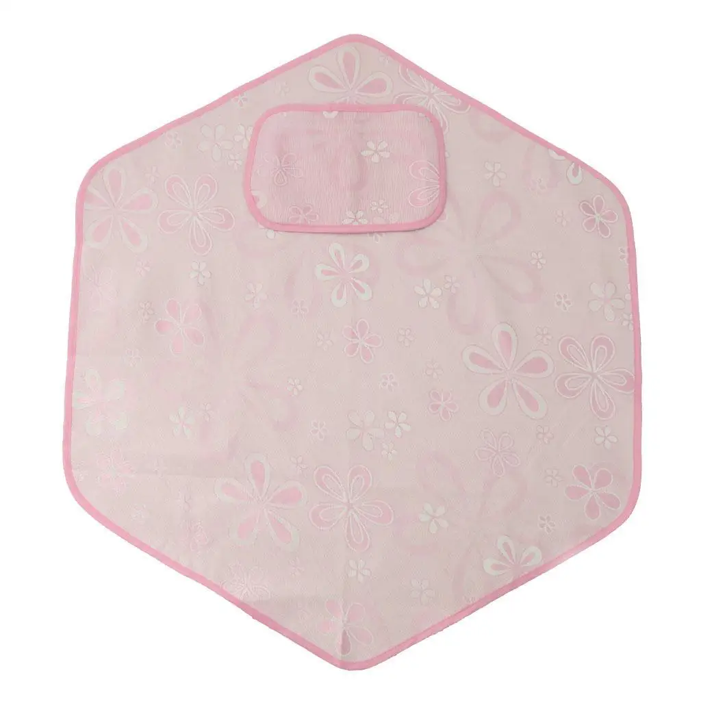 

140x120 см мягкий шестиугольный коврик для ползания по льду Nusery игровой коврик для палатки игрушка-розовый